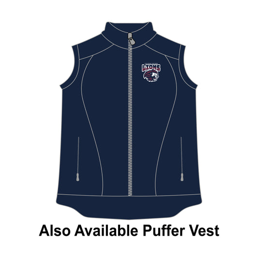 Calder Lions Vest (Soft Shell/Puffer)