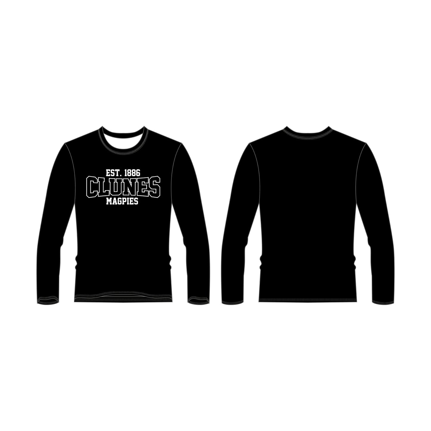 Clunes FNC 100% Cotton Long Sleeve T-Shirt