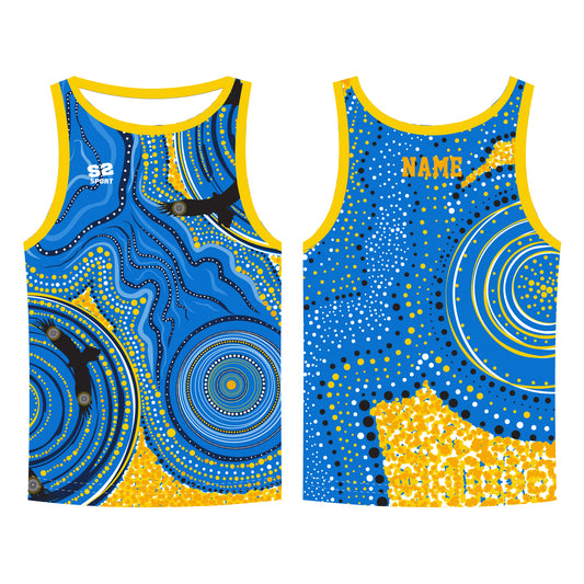 Mallee Eagles FNC Indigenous Singlet