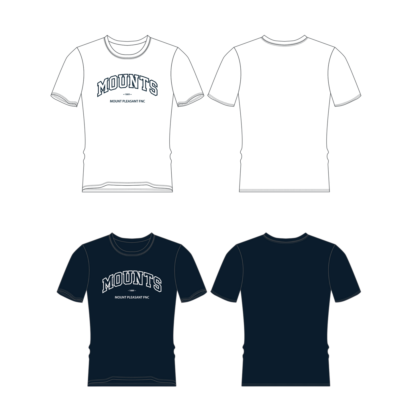 Mount Pleasant 100% Cotton T-Shirt