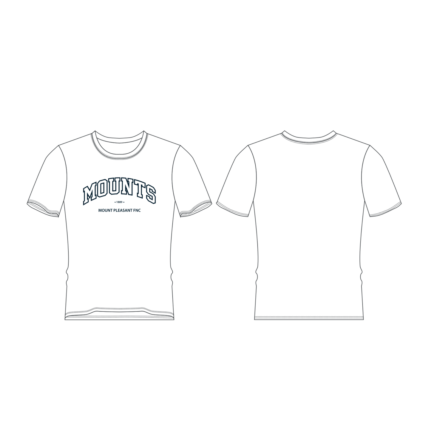 Mount Pleasant 100% Cotton T-Shirt