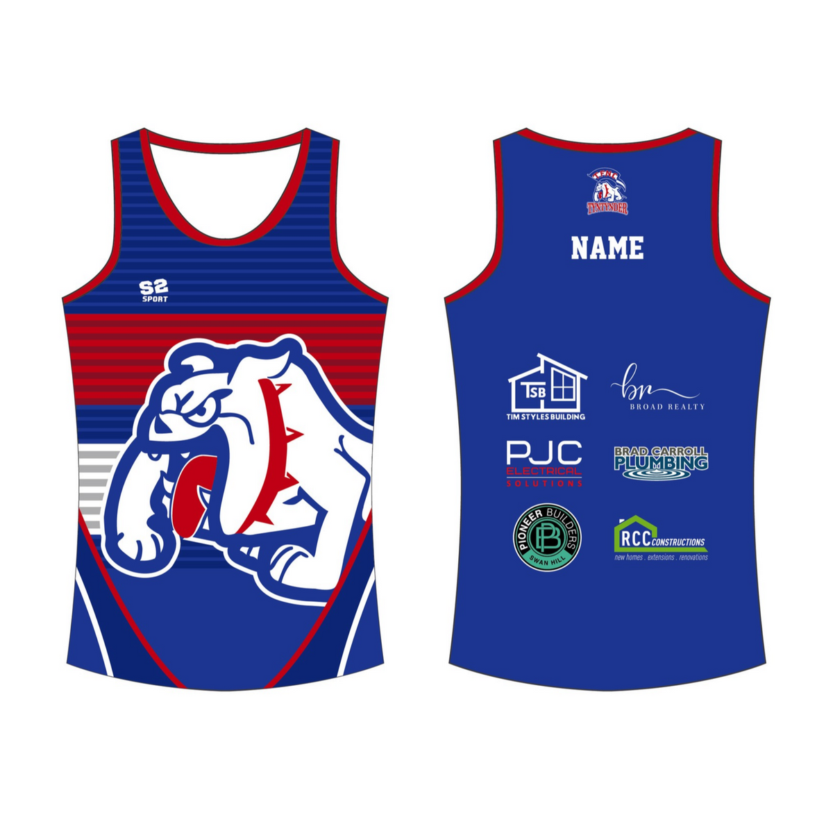 Tyntynder Blue FNC Singlet