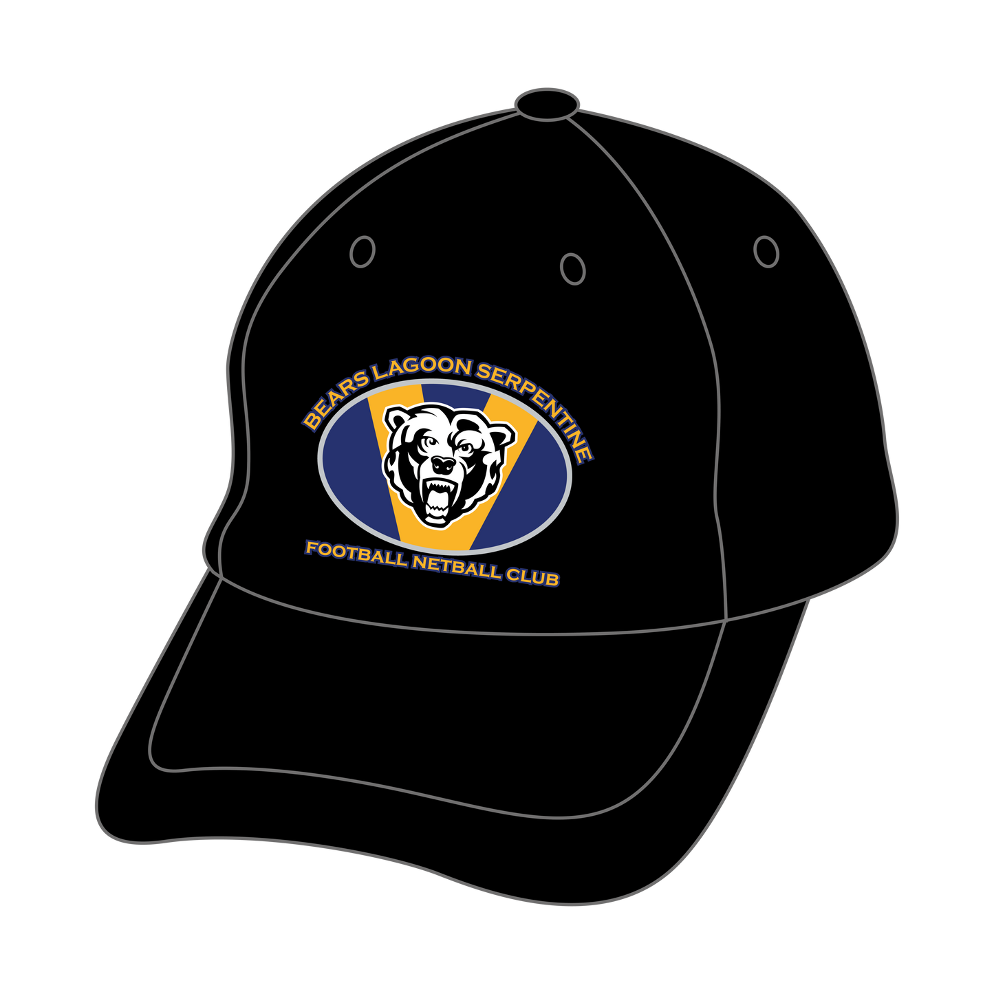 Bears Lagoon Serpentine Football and Netball Club Headwears