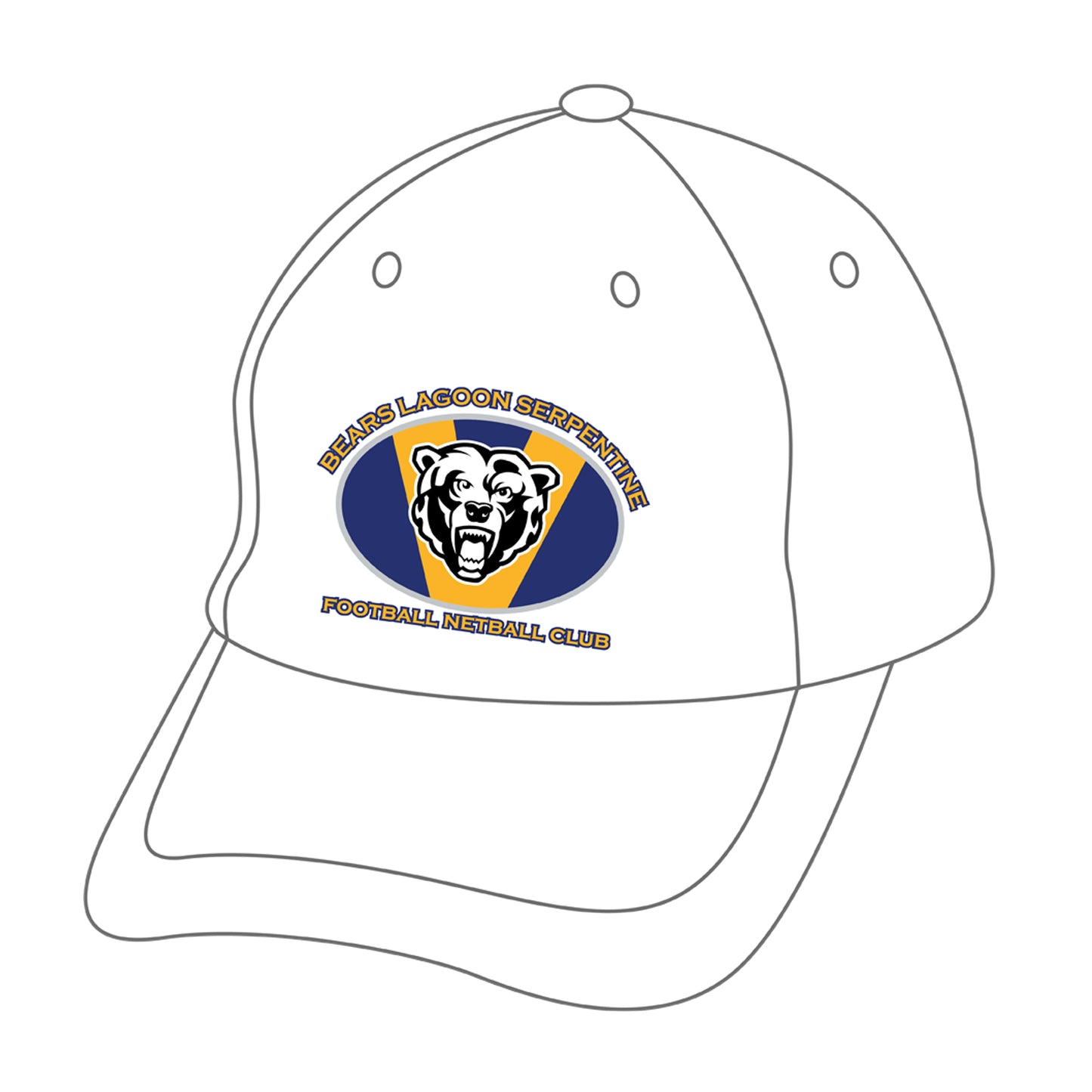 Bears Lagoon Serpentine FNC Running Cap