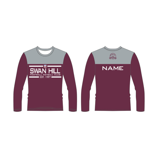Swan Hill FNC Long Sleeve Warm Up