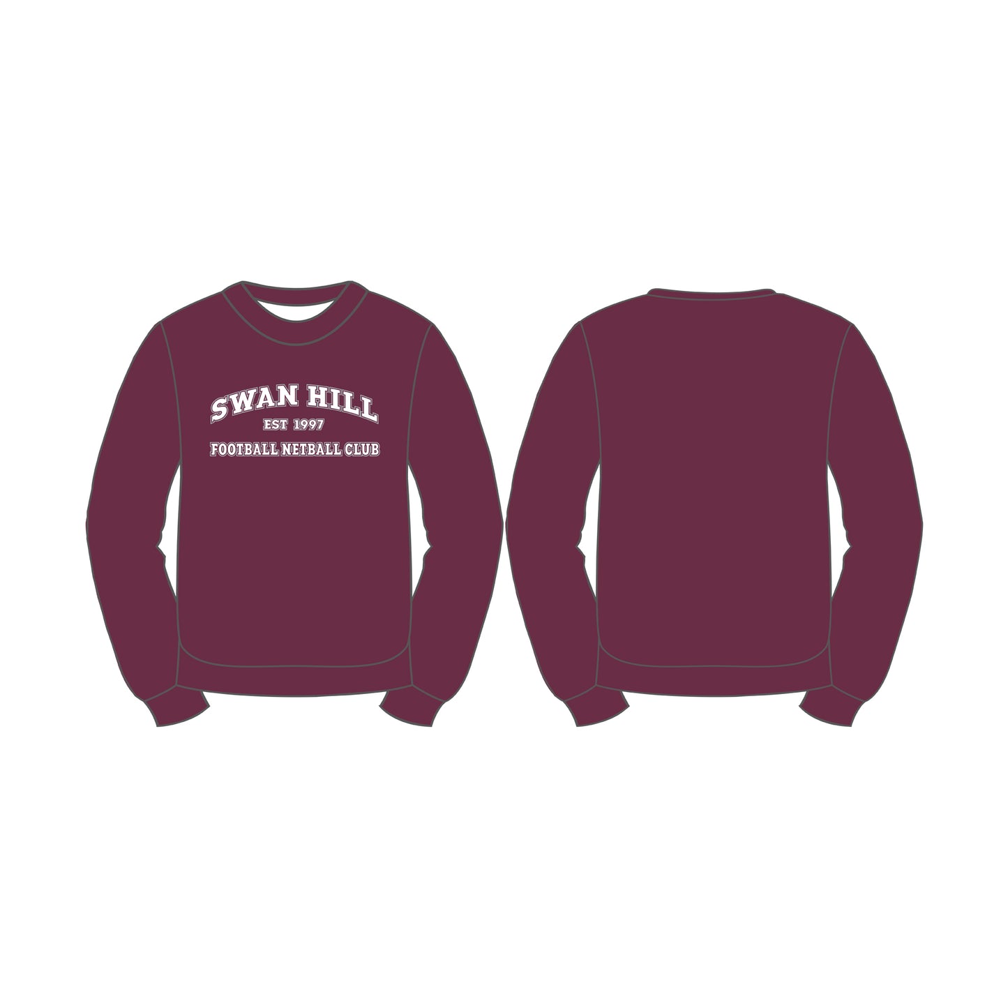 Swan Hill FNC Crew Neck Jumper