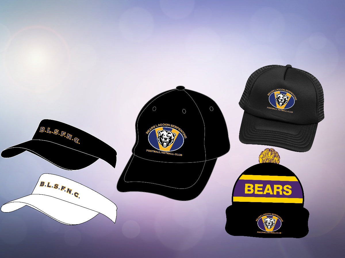 Bears Lagoon Serpentine Football and Netball Club Headwears