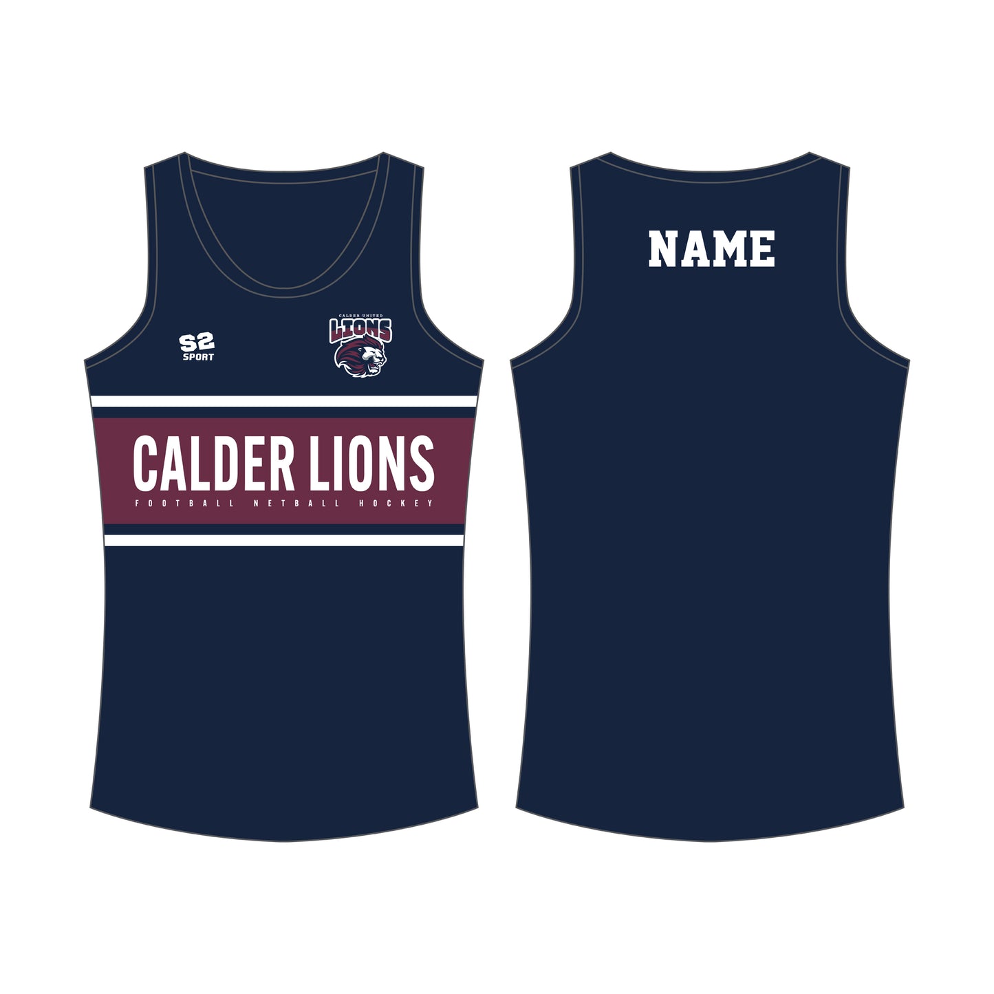 Calder Lions Singlet