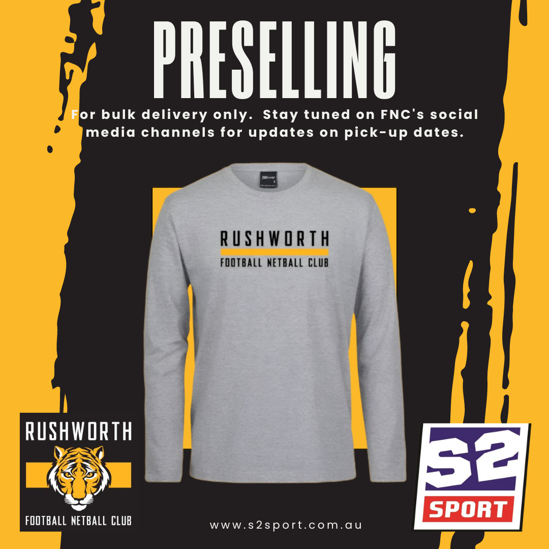 Rushworth Football and Netball Club Long Sleeves T/Shirt