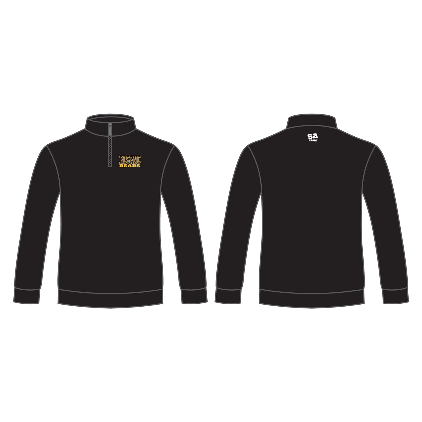 Bears Lagoon Serpentine  FNC ¼ Zip Jumper