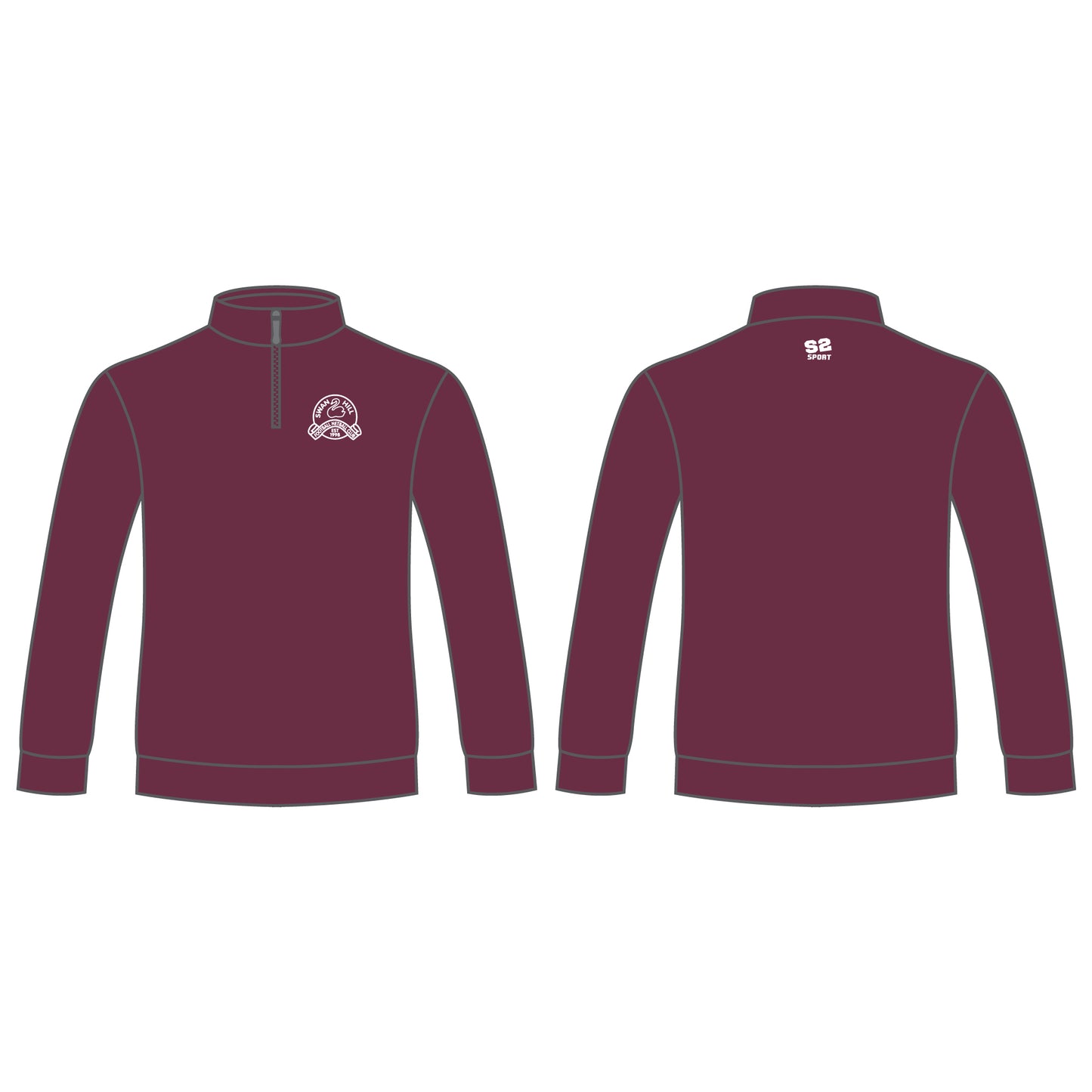 Swan Hil FNC ¼ Zip Jumper