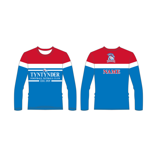 Tyntynder Football and Netball Club Long Sleeve T-Shirt