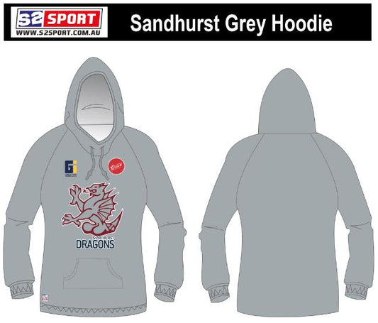 Sandhurst Football Netball Club Hoodie (Navy/Grey)