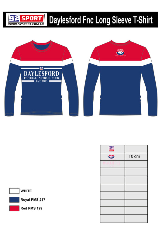 Daylesford Football and Netball Club Long Sleeves T Shirt