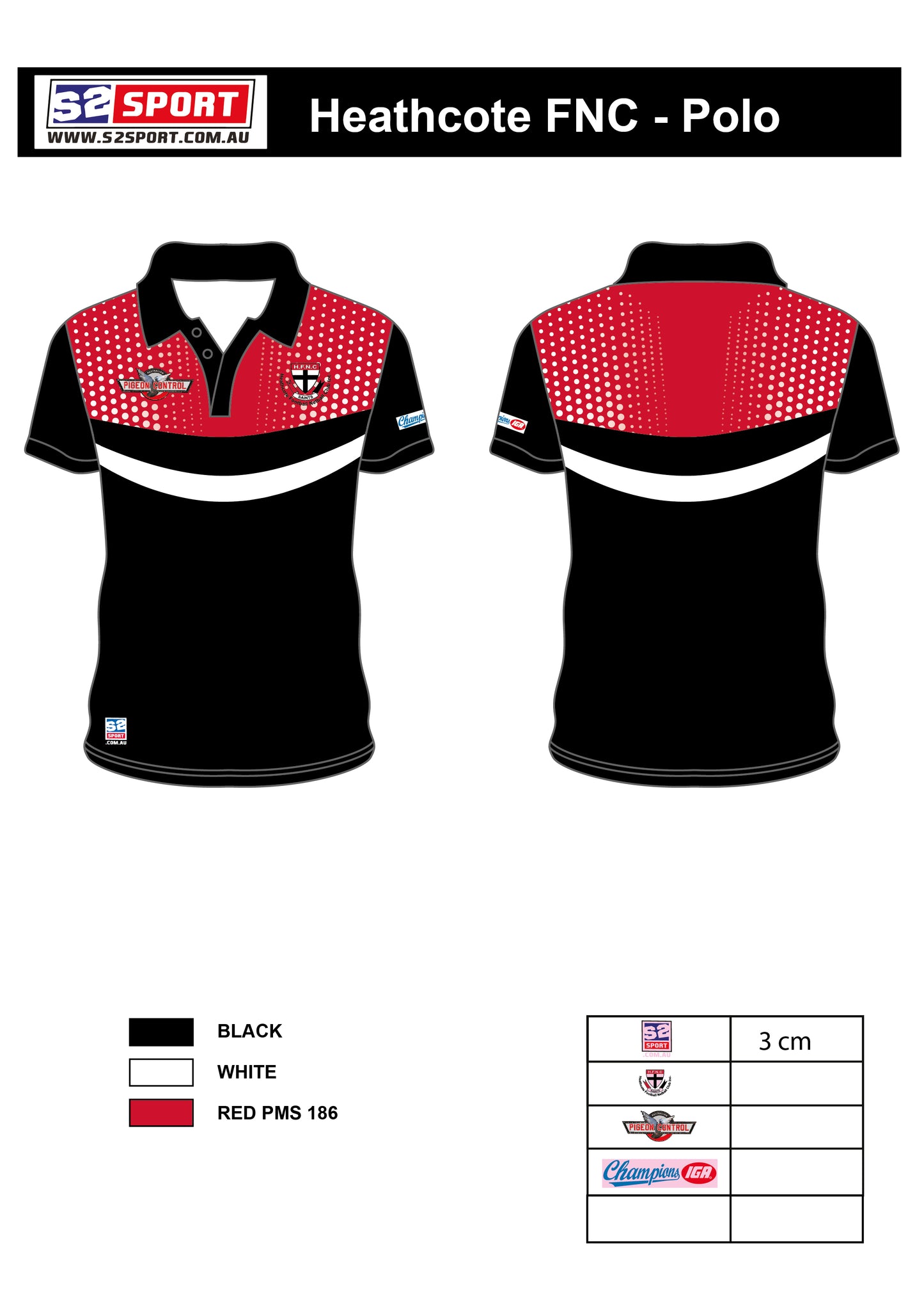 Heathcote Football and Netball Club Polo