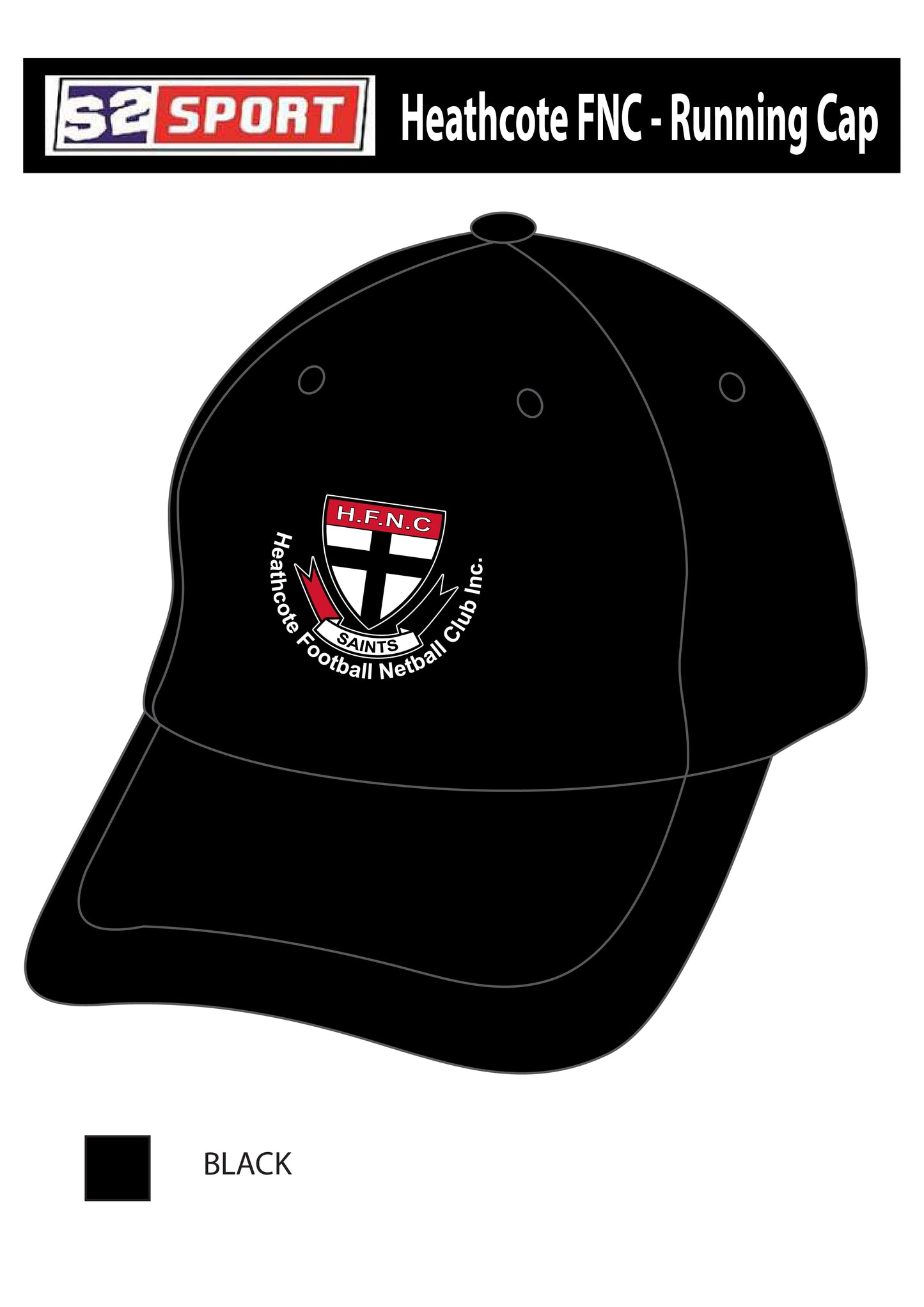 Heathcote Football and Netball Club Caps