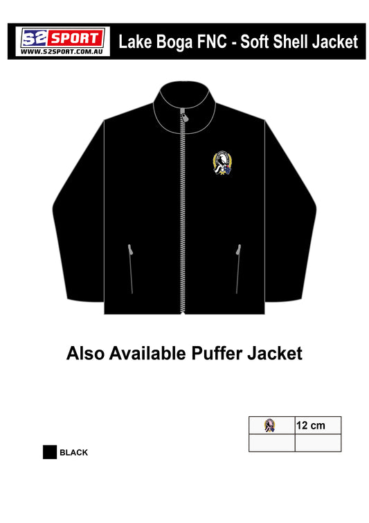 Lake Boga Football Netball Club Jacket & Vest (Puffer / Soft shell)