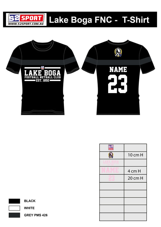 Lake Boga Football Netball Club T Shirt